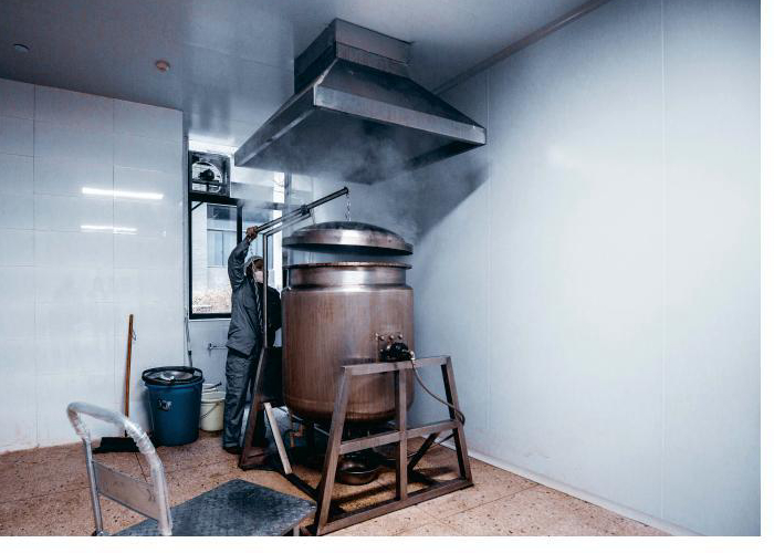 ZowLow herbal-material production room